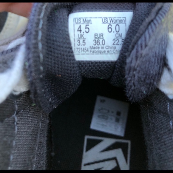 high top vans - Picture 2 of 5